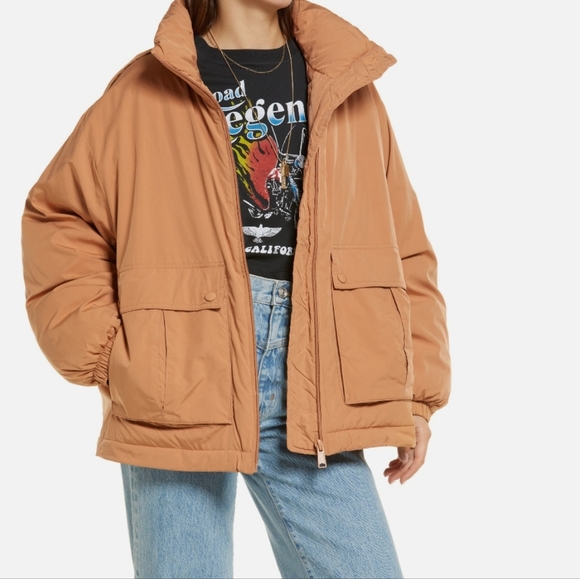 Free People Duvet Bomber Jacket - Picture 4 of 7